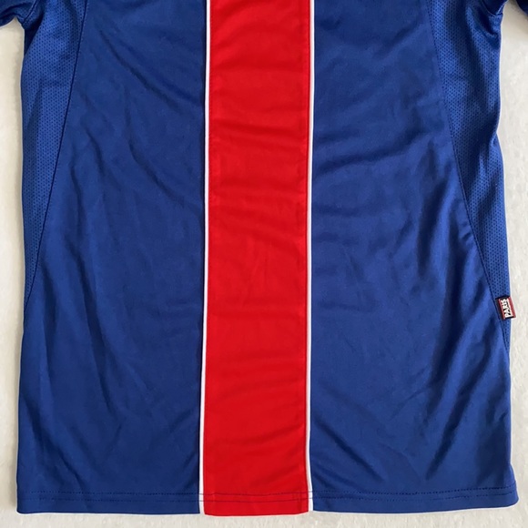 {PSG} Paris Saint-Germain FC Soccer Team Fan Jersey Style Pullover Blue/Red 14A - Picture 7 of 16